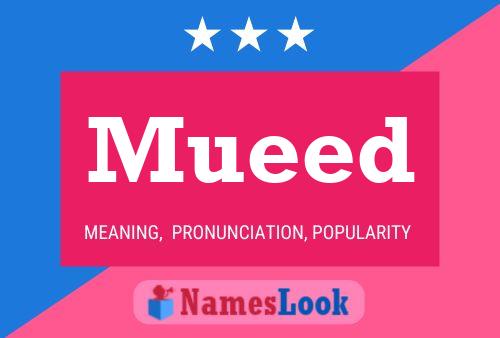 Mueed Name Poster