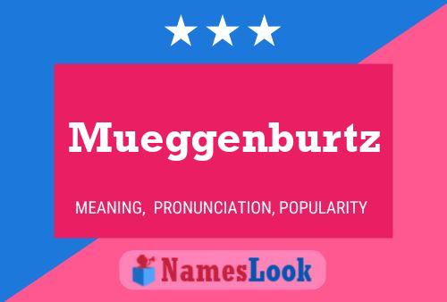 Mueggenburtz Name Poster