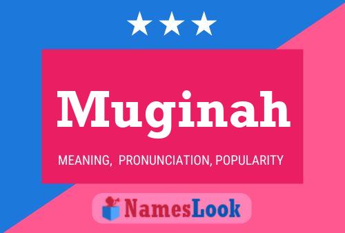 Muginah Name Poster