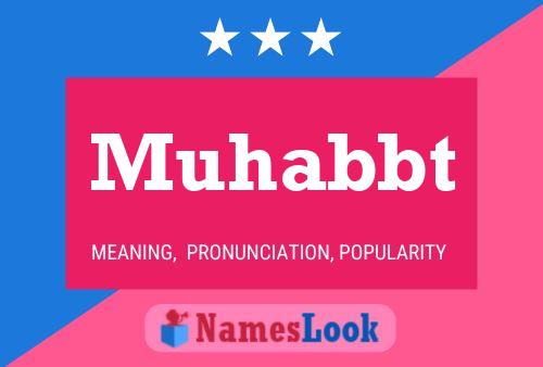 Muhabbt Name Poster