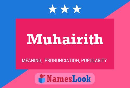 Muhairith Name Poster