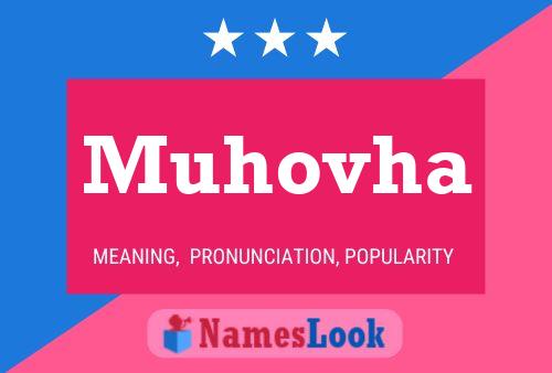 Muhovha Name Poster