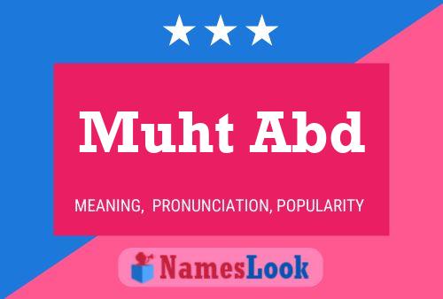 Muht Abd Name Poster