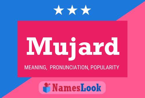 Mujard Name Poster