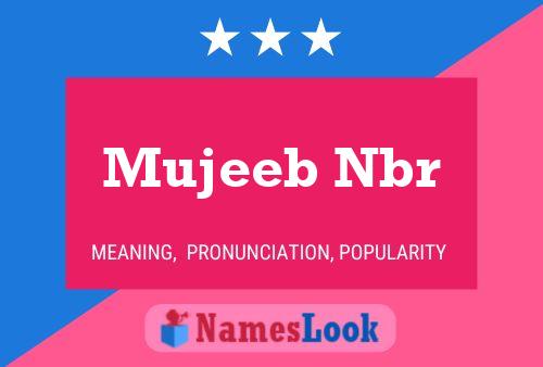 Mujeeb Nbr Name Poster