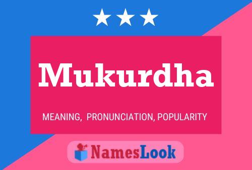 Mukurdha Name Poster