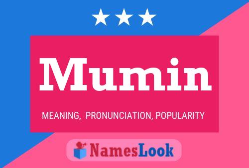 Mumin Name Poster