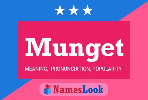 Munget Name Poster