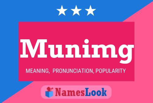 Munimg Name Poster