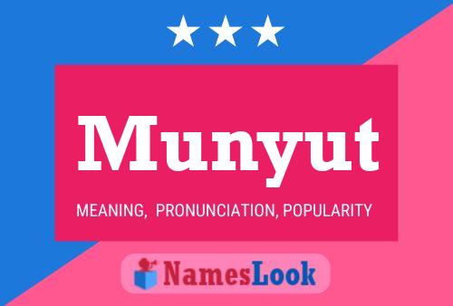 Munyut Name Poster