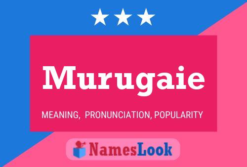 Murugaie Name Poster