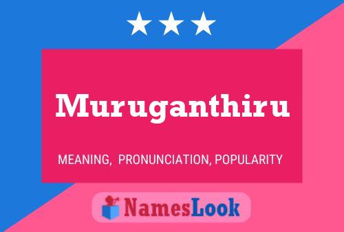 Muruganthiru Name Poster