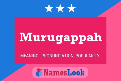 Murugappah Name Poster