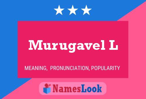 Murugavel L Name Poster