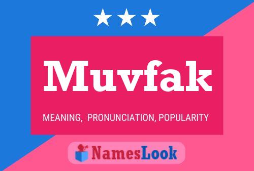 Muvfak Name Poster