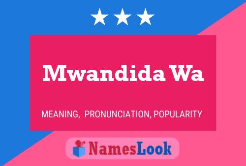 Mwandida Wa Name Poster