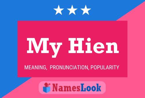 My Hien Name Poster