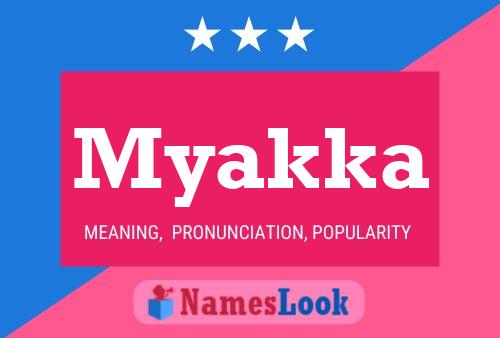 Myakka Name Poster