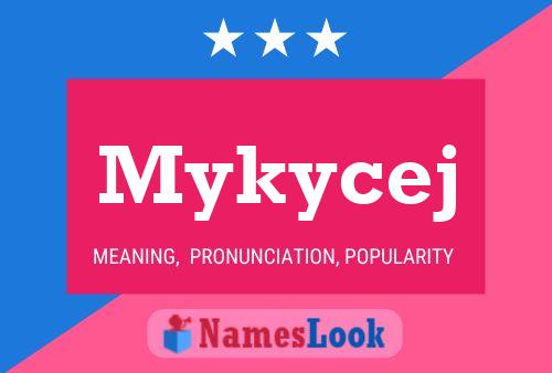 Mykycej Name Poster