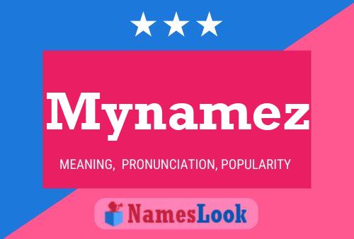 Mynamez Name Poster