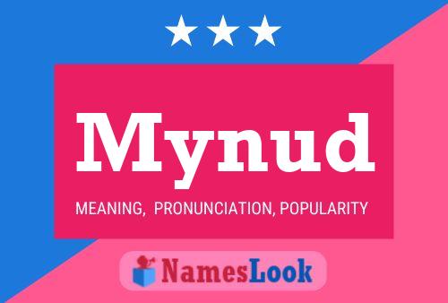 Mynud Name Poster