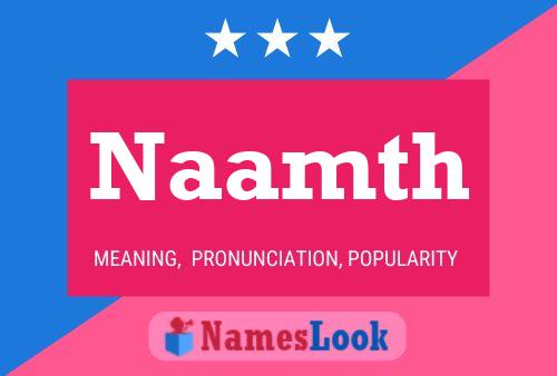 Naamth Name Poster