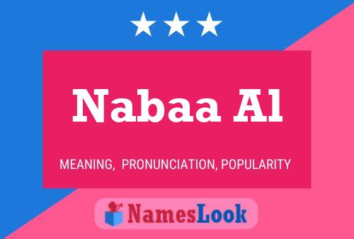 Nabaa Al Name Poster