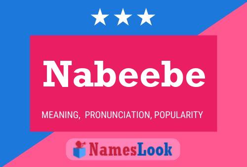 Nabeebe Name Poster