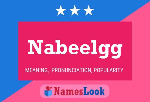 Nabeelgg Name Poster