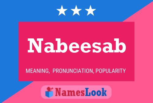 Nabeesab Name Poster