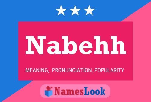 Nabehh Name Poster