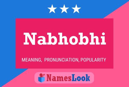 Nabhobhi Name Poster