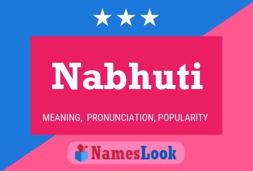 Nabhuti Name Poster