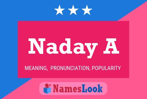 Naday A Name Poster