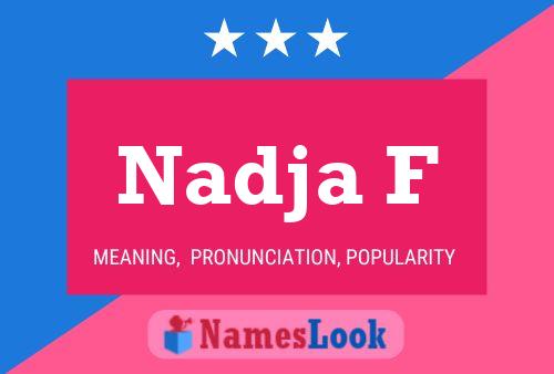 Nadja F Name Poster