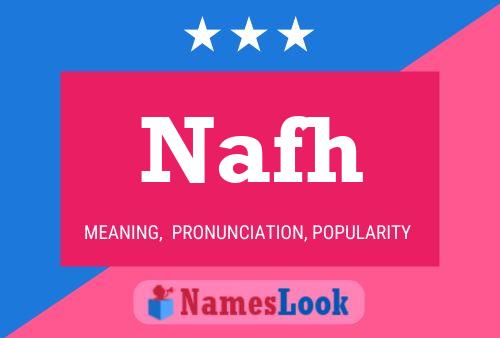 Nafh Name Poster