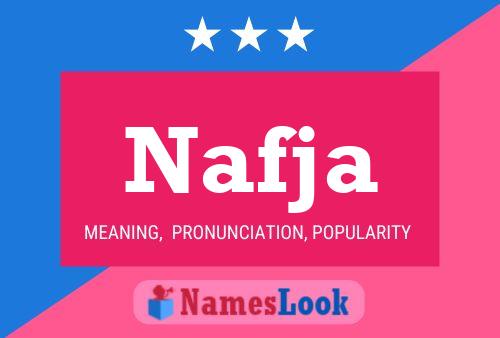 Nafja Name Poster