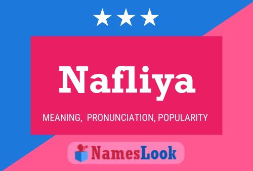 Nafliya Name Poster