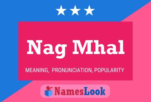 Nag Mhal Name Poster