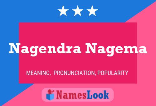 Nagendra Nagema Name Poster