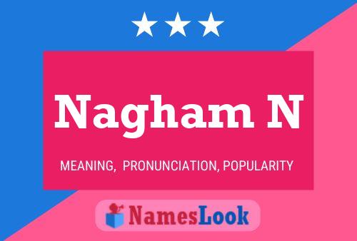 Nagham N Name Poster