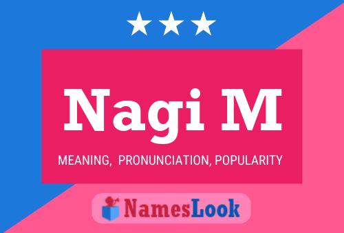 Nagi M Name Poster