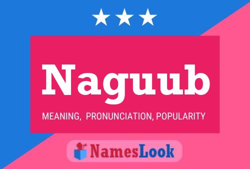 Naguub Name Poster