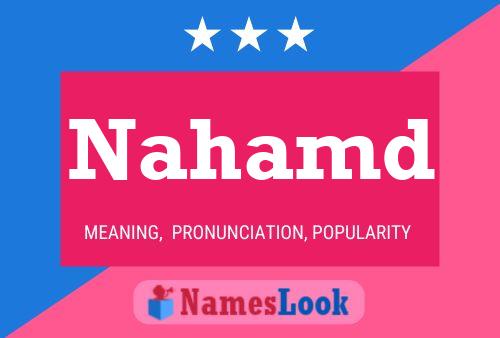 Nahamd Name Poster