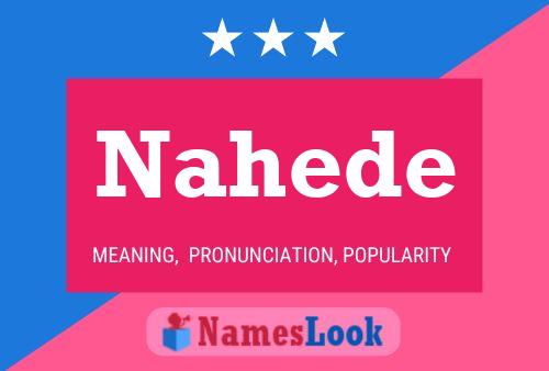 Nahede Name Poster