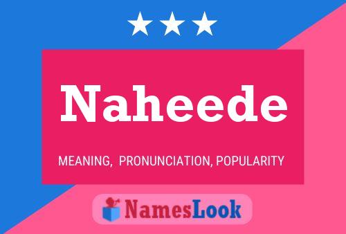 Naheede Name Poster