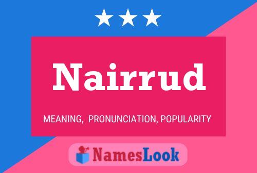 Nairrud Name Poster