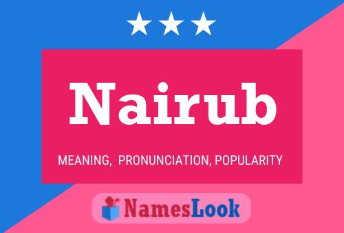 Nairub Name Poster