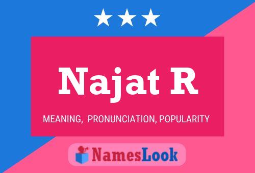 Najat R Name Poster