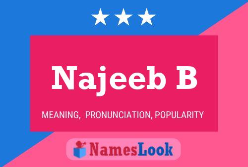 Najeeb B Name Poster